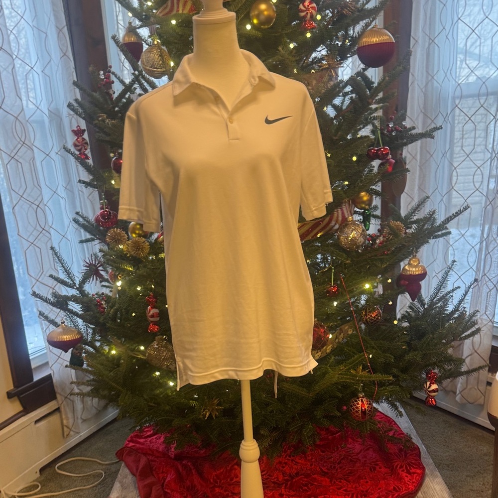 Nike Boys Classic White Polo Shirt